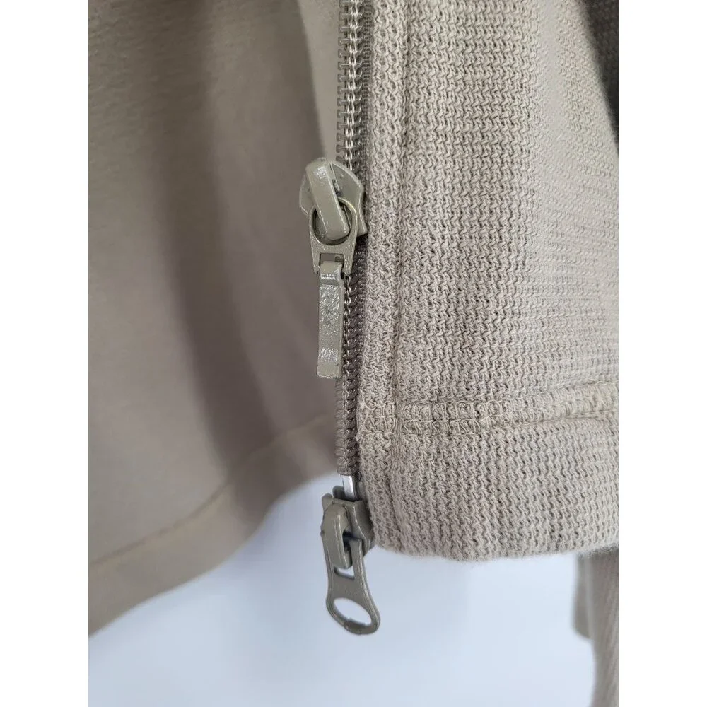 Woolrich Womens Full-Zip‎ Knit Jacket Beige L